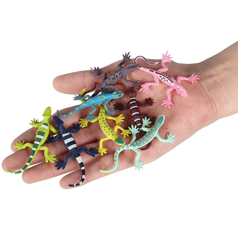 Oenux Wild Reptil Insekt Tiere Modell, Actionfiguren, 12-teiliges Set - Bild 3