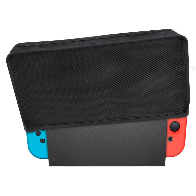 Staubschutzhülle für Nintendo Switch und Nintendo Switch OLED in Schwarz, wasserdicht und kratzfest - Bild 5