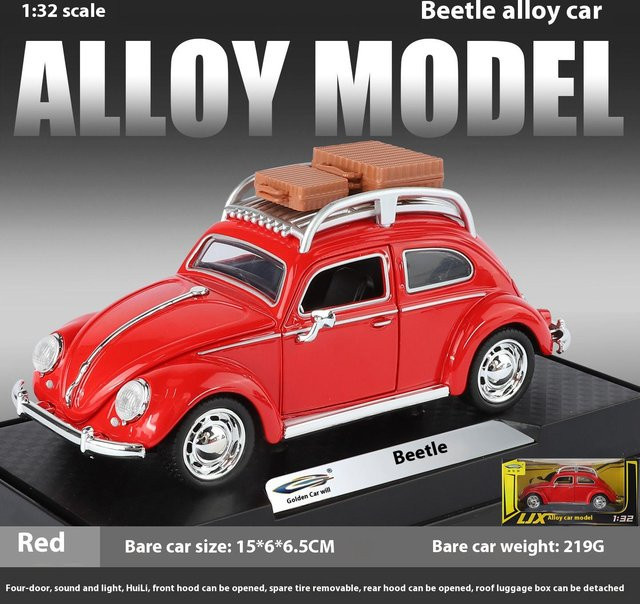 Linyi toy car Käfer Legierung Druckguss Automodell, mit Sound und Licht, ab 14 Jahre - Bild 1