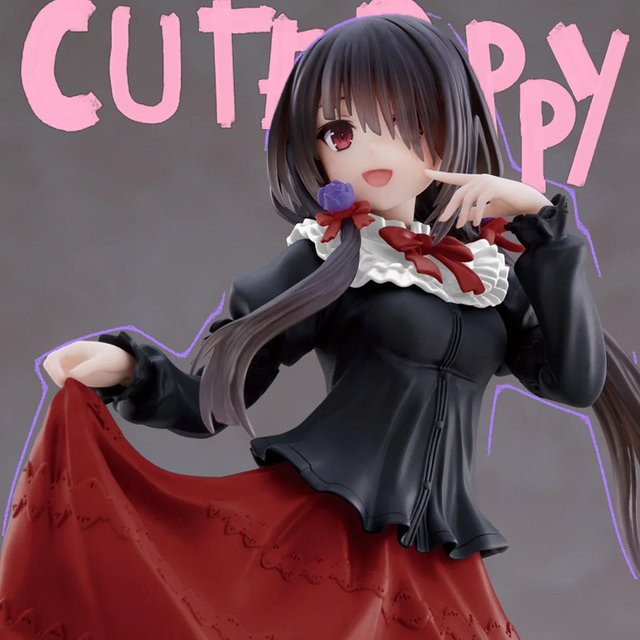 Bandai Date A Live Tokisaki Kurumi Anime-Figur, Mädchen-Modell, 19cm - Bild 1