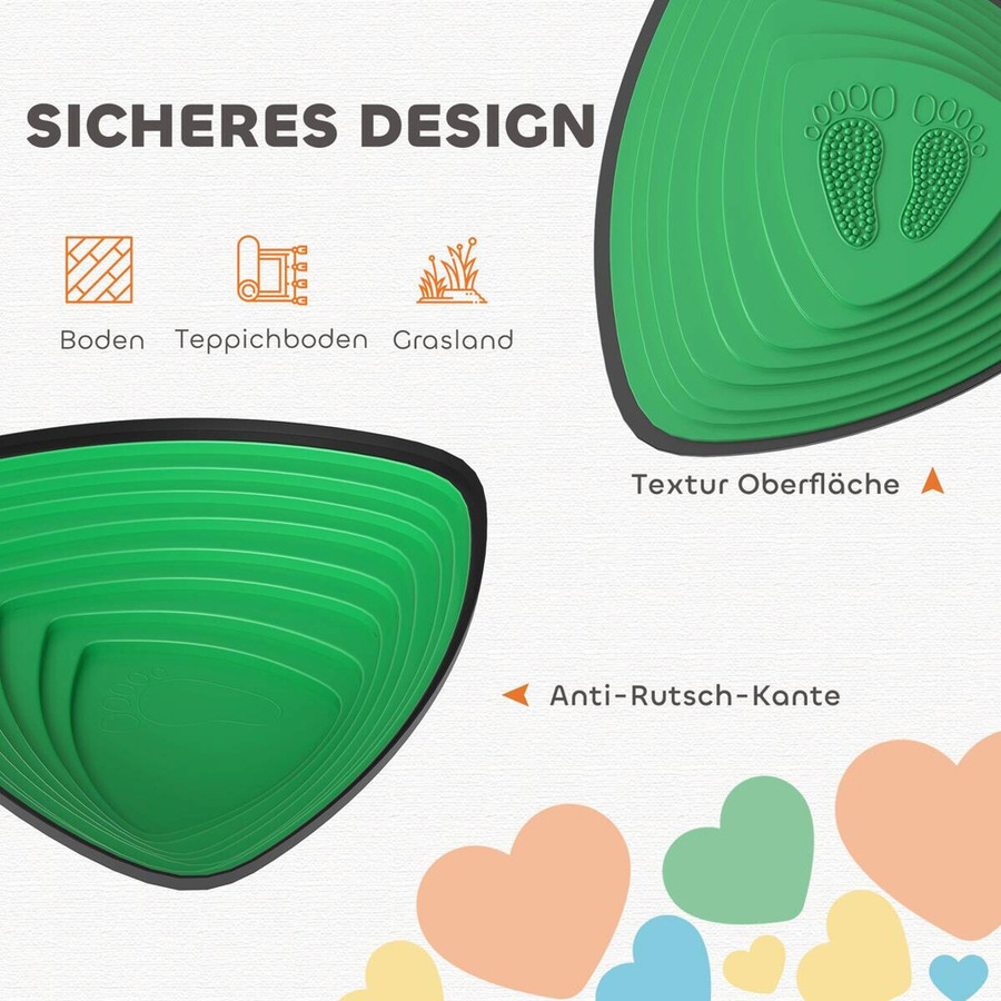 AIYAPLAY Balanciersteine mehrfarbig 6-teiliges Set ab 3+ Jahre - Bild 4