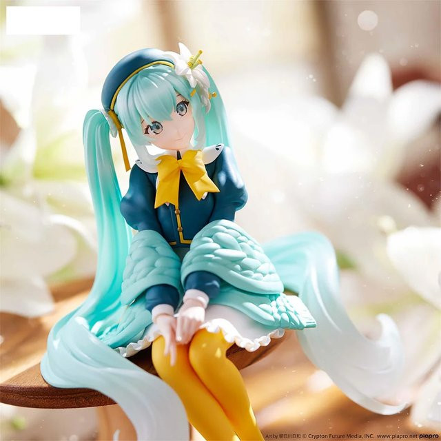 Bandai Hatsune Miku Blumenfee Lily Actionfigur, 14cm - Bild 1