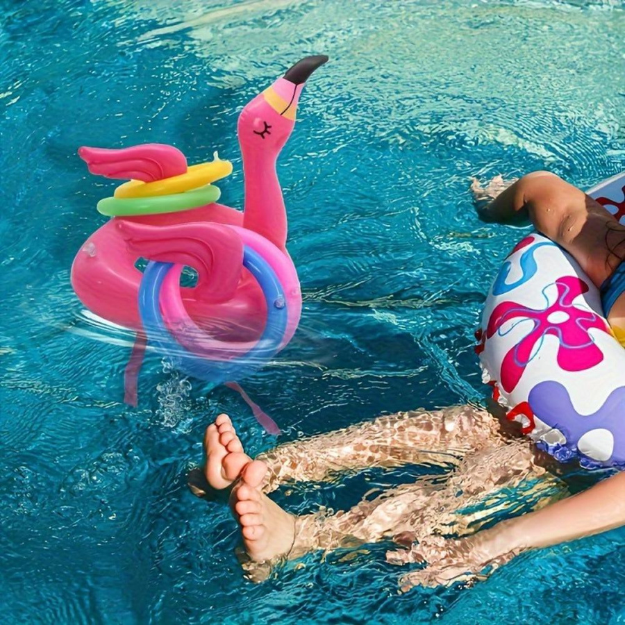 Fashnics Flamingo Ringwurfspiel Rosa Set ab 3-6 Jahre - Bild 3