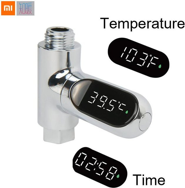 Xiaomi ZHINUAN V2 Thermometer mit LED-Bildschirm in Weiß und Silber - Bild 1