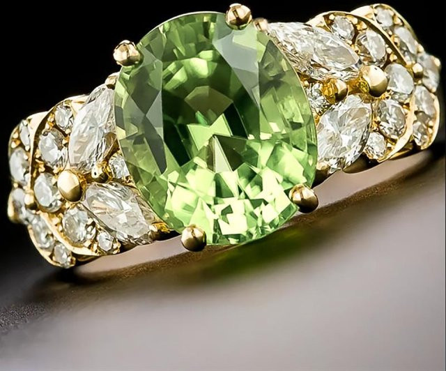 Huitan Ring, Gold, Zirkonia, Damen - Bild 1