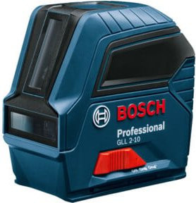 Bosch Professional Kreuzlinienlaser GLL 2-10 selbstnivellierend in Blau/Schwarz mit 10 m Reichweite - Bild 3
