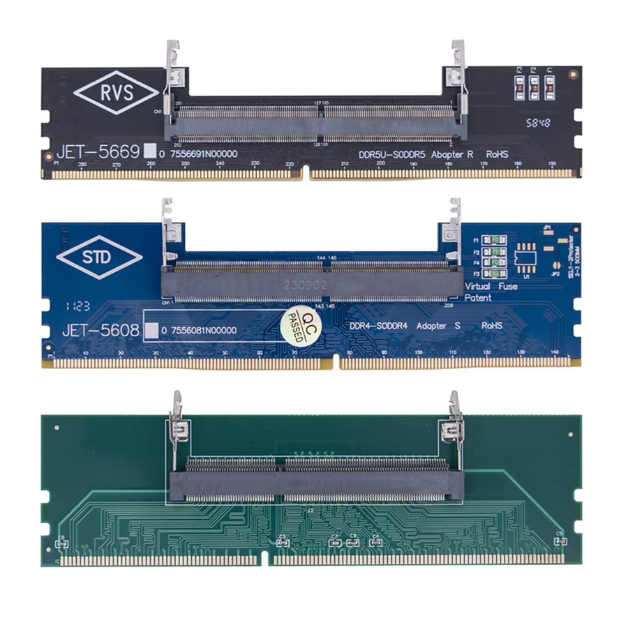 ALLOET Laptop-zu-Desktop SO-DIMM-zu-PC-DIMM-Adapter für DDR3 RAM Speicher-Upgrade - Bild 2