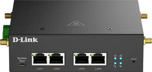 D-Link DWM-314-G 5G LTE Router in Schwarz mit Ethernet/LAN und bis zu 3.4 GBit/s - Bild 2