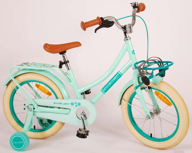 TPFSports Excellent Kinderfahrrad, Mädchen, 16 Zoll, Grün - Bild 1