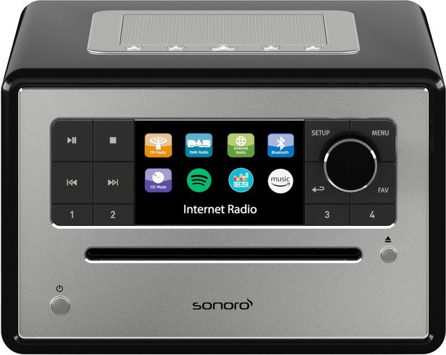 Sonoro Elite CD/Radio-System in Schwarz - Bild 1
