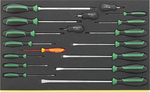 Stahlwille TCS 4620/4660 VDE Schraubendreher-Set in Gelb und Mehrfarbig - Bild 1