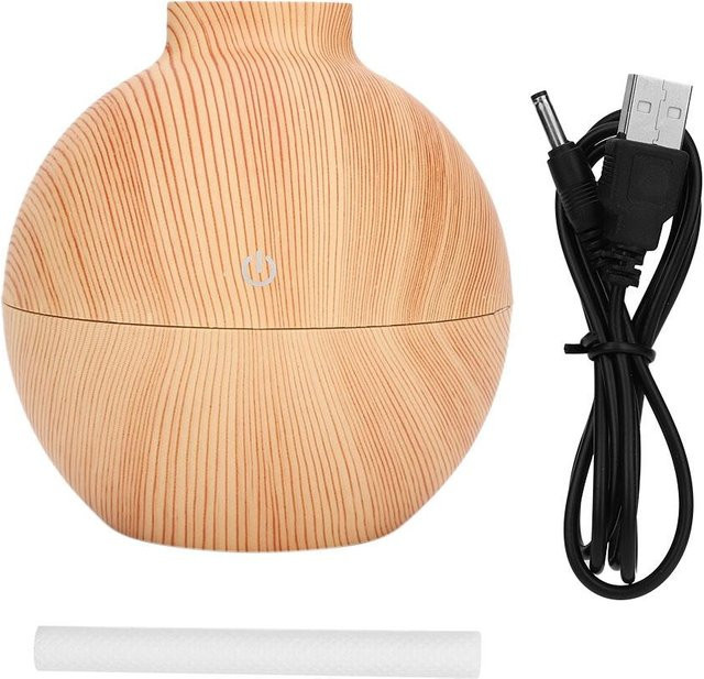 USB LED Mini Aroma Diffusor und Luftbefeuchter Crystal in Beige, 130 ml - Bild 1