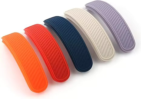 CHONGJIZHE Silikon-Stirnband-Abdeckung und waschbare Kopfband-Schutzhülle für AirPods Max Wireless Headset in Schwarz und Multicolor - Bild 2