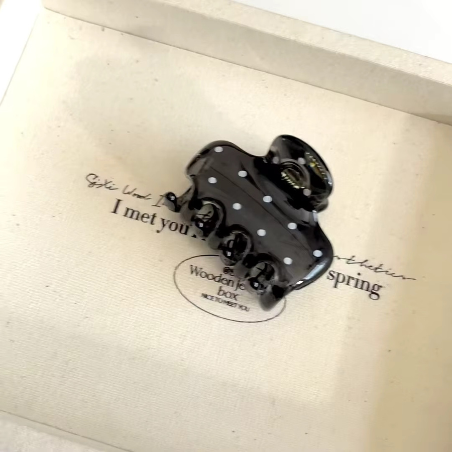 GIOIO Haarklammer, Rechteckig, Polka-Dot, Damen, 2 Stück - Bild 2