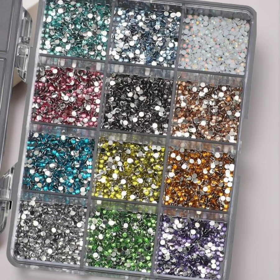 MAFANAILS Nagelkunst-Strass, 2mm, Glänzend, Unisex - Bild 5