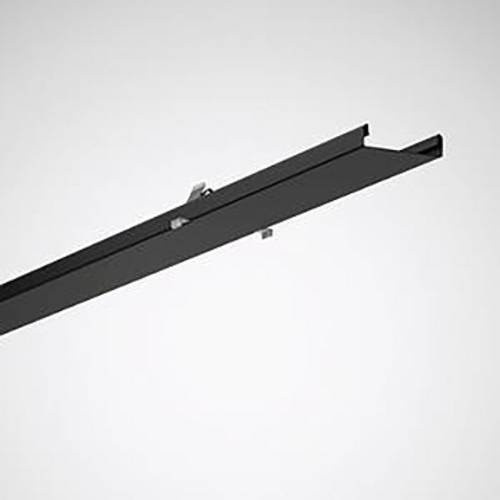 Trilux Blindabdeckung Endkappe aus Stahlblech in Schwarz IP50 - Bild 1