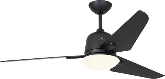 CASAFAN Energiespar Deckenventilator Eco Aviatos mit Beleuchtung und Fernbedienung, Durchmesser: 132 cm, Basaltgrau - Bild 1