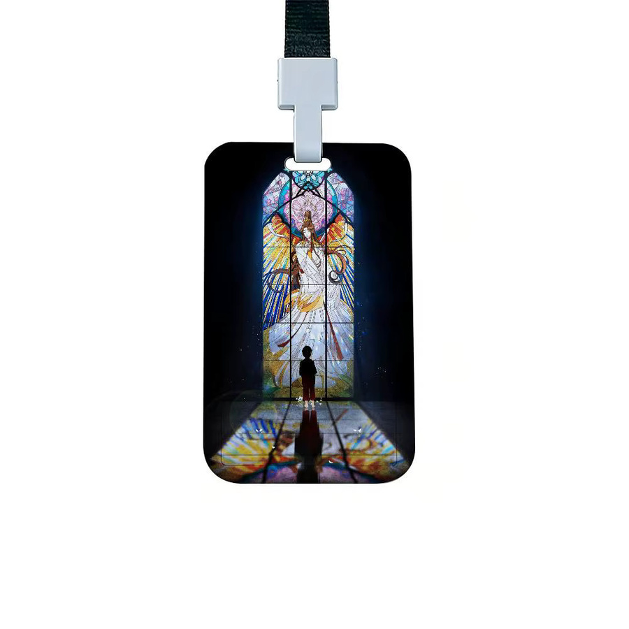 Anime H-Heaven Official's Blessing Kartenhalter mit Schlüsselband für Ausweise und Namensschilder, Unisex, Kunststoff - Bild 4