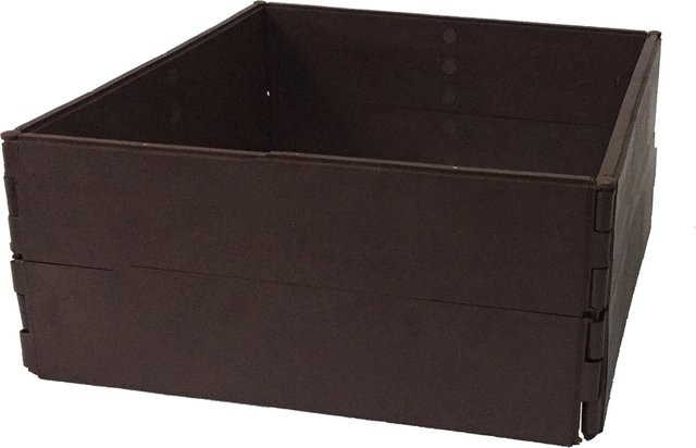 HTI-Living Hochbeet Nessa 8-teilig aus WPC in Braun für Gemüse-, Kräuter- und Ziergärten - Bild 1
