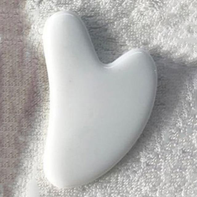 Faylisvow Gua Sha Massagegerät aus Bienenwachs, Gesicht, Augen, Hals, Unisex - Bild 1