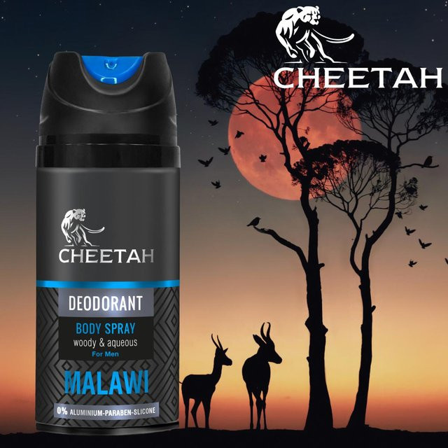 Cheetah Malawi Deodorant Spray, 150 ml, Herren - Bild 1