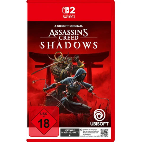 Assassin’s Creed Shadows Action-Adventure Spiel in Rot - Bild 1