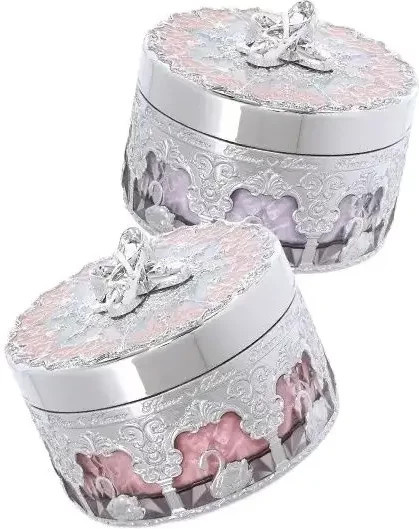 Flower Knows Swan Ballet Knight Unicorn Setting Loose Powder, Matt-Finish - Bild 1