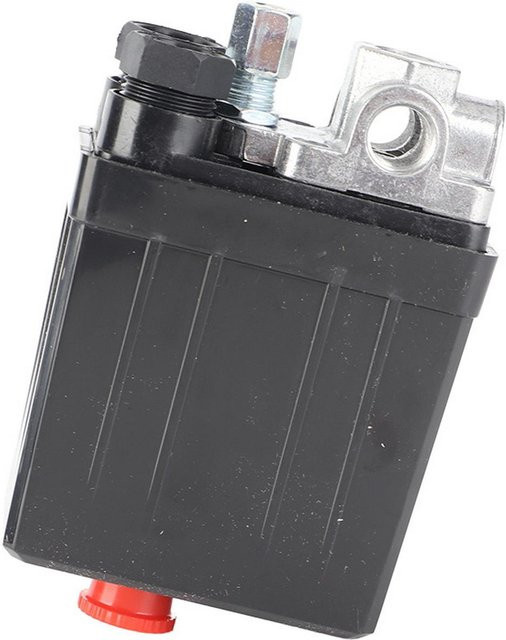 Neoglint Luftkompressor-Druckschalter-Steuerung mit vier Anschlüssen, 240V 16A, 90PSI bis 120PSI, in Rot und Schwarz - Bild 1