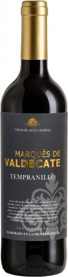Marques de Valdecate, Tempranillo, Rotwein, 0,75 l - Bild 1