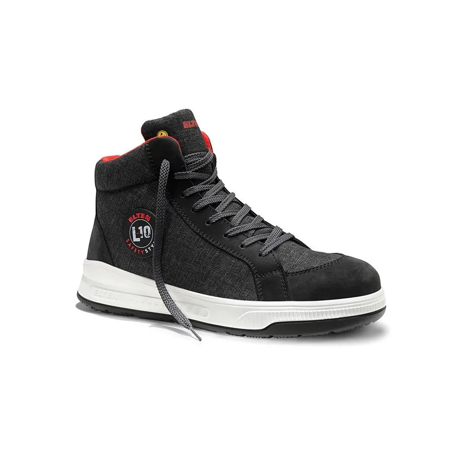 Elten Sicherheitsschnürstiefel TIMBA XXST S3S ESD aus Nubukleder in Schwarz Größe 46 - Bild 2
