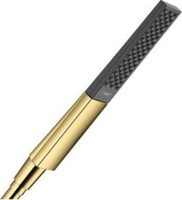 Hansgrohe Stabhandbrause Rainfinity 100 in Gold Optik mit Anti-Kalk-Funktion - Bild 1