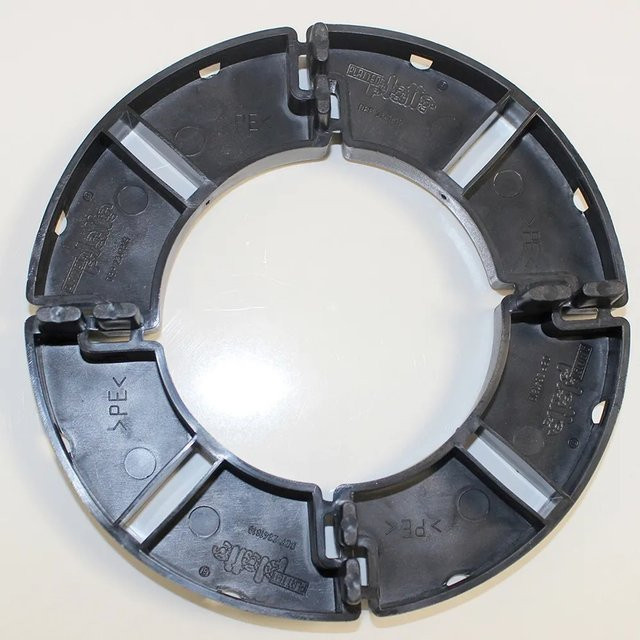 Diephaus Stelzlager Zubehör aus Kunststoff in Schwarz, 15 mm - Bild 1