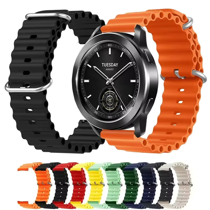 Xiaomi Uhrenarmband Silikon, Schwarz, Unisex - Bild 2