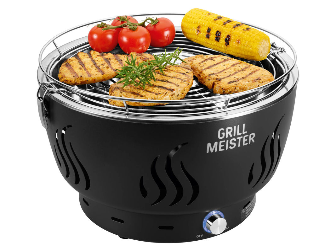 GRILLMEISTER Holzkohlegrill GAG 34 D1 mit Aktivbelüftung - Bild 3