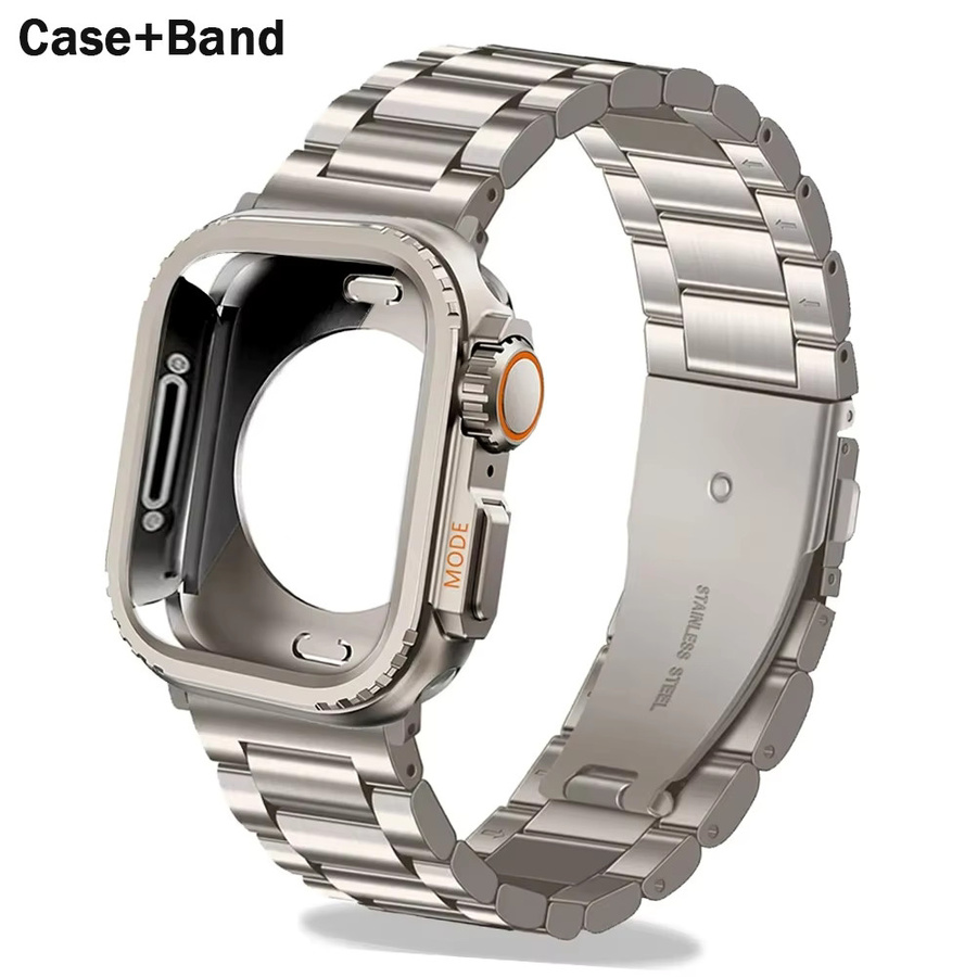 CHIICSMART Uhrenarmband Edelstahl, Silber, Unisex - Bild 3