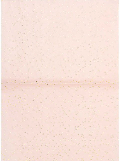 Rico Design Paper Patch Bastelpapier mit goldenen Dreiecken in Rosa, 30 x 42 cm - Bild 1