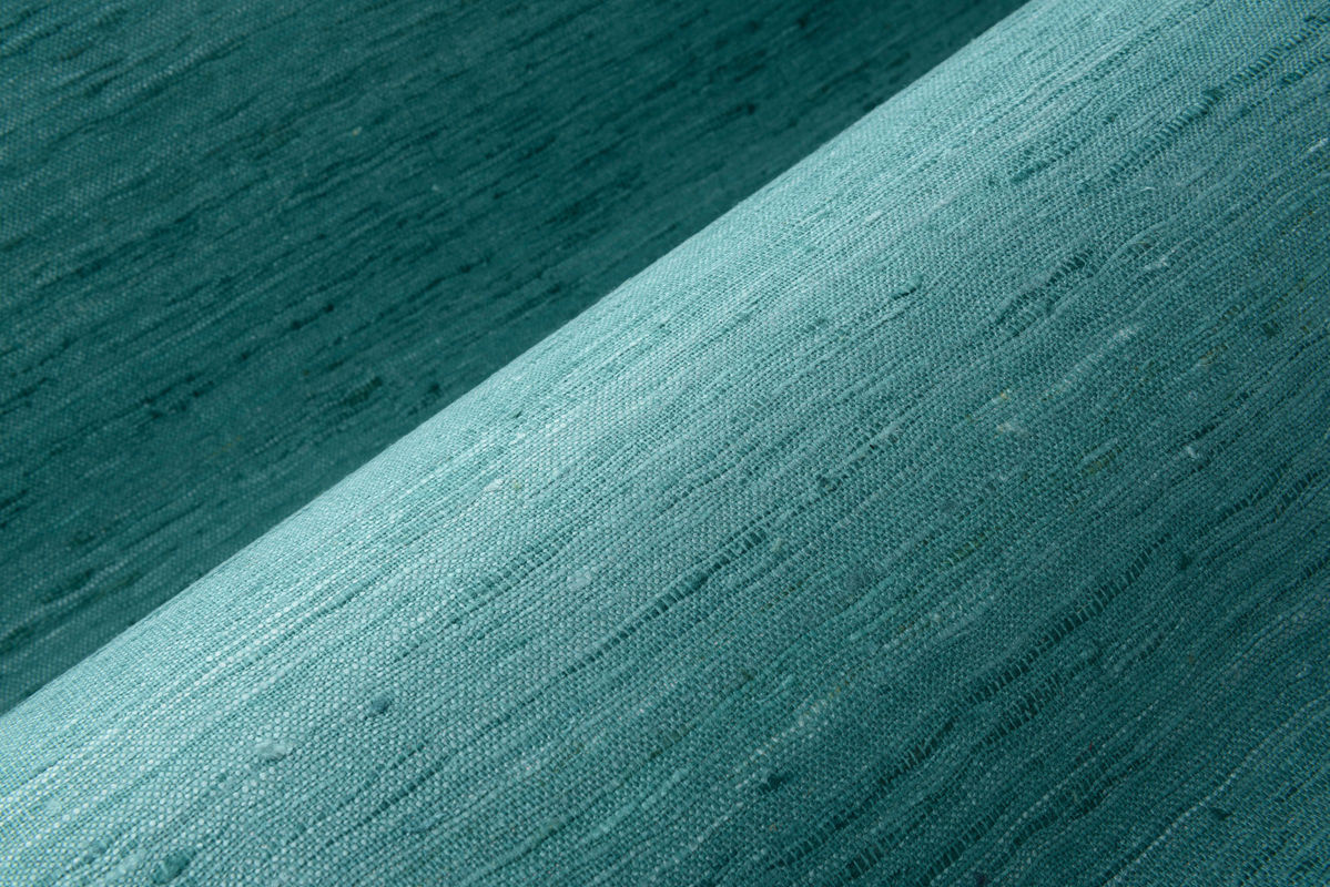 Arte Tapete Pure Silk in Aqua mit abstraktem Design aus Vlies und Textil für Wohnzimmer und Schlafzimmer - Bild 2