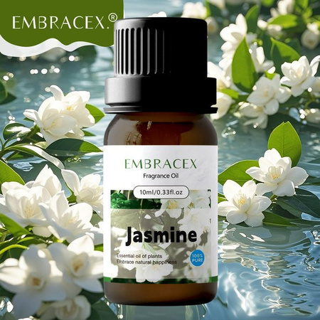 Ätherisches Jasminöl von EMBRACEX, 10 ml florales Duftöl für die Hautpflege und Massage