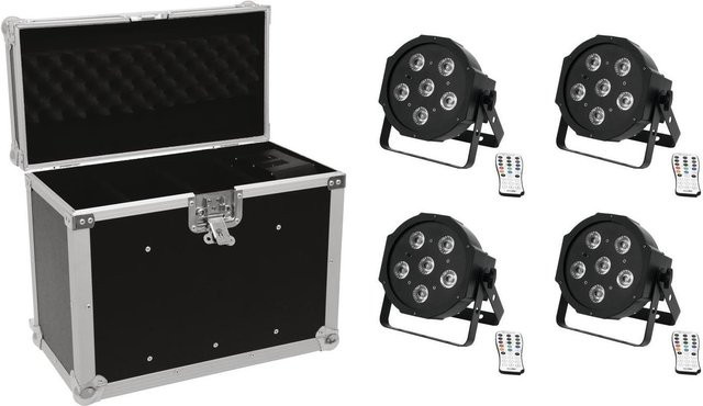 EUROLITE LED SLS-603 Set mit Case EC-SL4M Größe M in Schwarz - Bild 1
