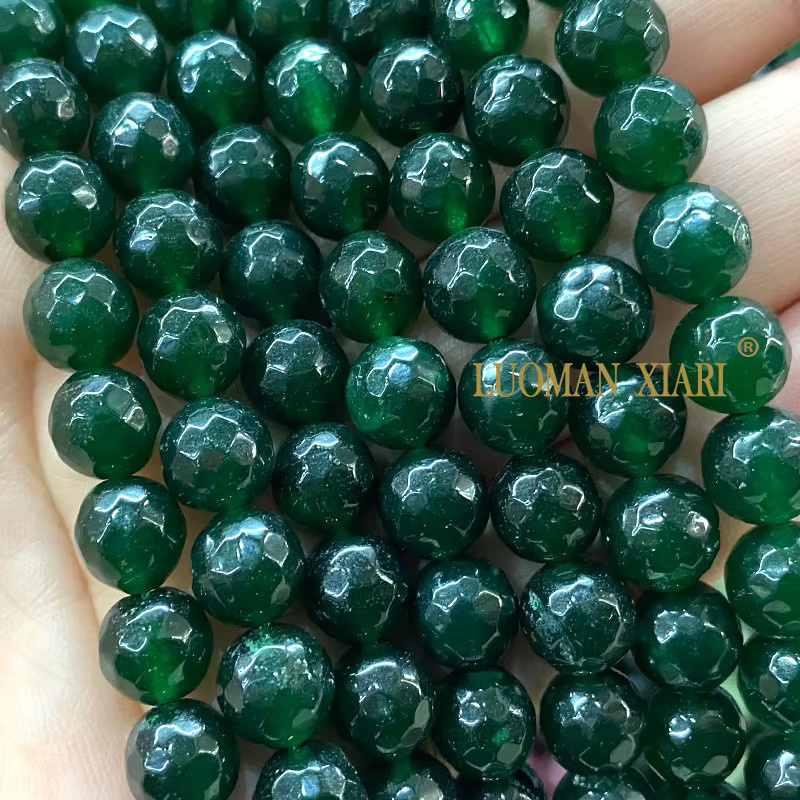LUOMAN XIARI Perle, Chalcedon, Smaragd, 3–10 mm - Bild 2