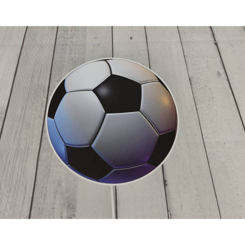 Niermann Kinderwandleuchte Fußball in Schwarz und Weiß aus Kunststoff - Bild 2