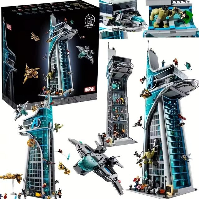 Potdemiel Marvel Avengers Tower, Montagemodell, 5201 Teile, ab 14 Jahren - Bild 1