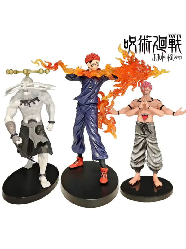 Bandai Jujutsu Kaisen Anime Figur Itadori Yuji und Ryomen Sukuna Action-Modell aus Kunststoff, mehrfarbig, Höhe: 22 cm - Bild 5
