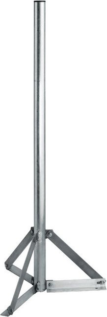 Hama Standfuß Tripod für Sat-Spiegel aus Aluminium in Silber - Bild 1