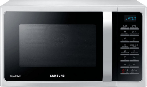 Samsung MC28H5015AW Mikrowelle Kombi mit Grill und Automatikprogrammen in Weiß