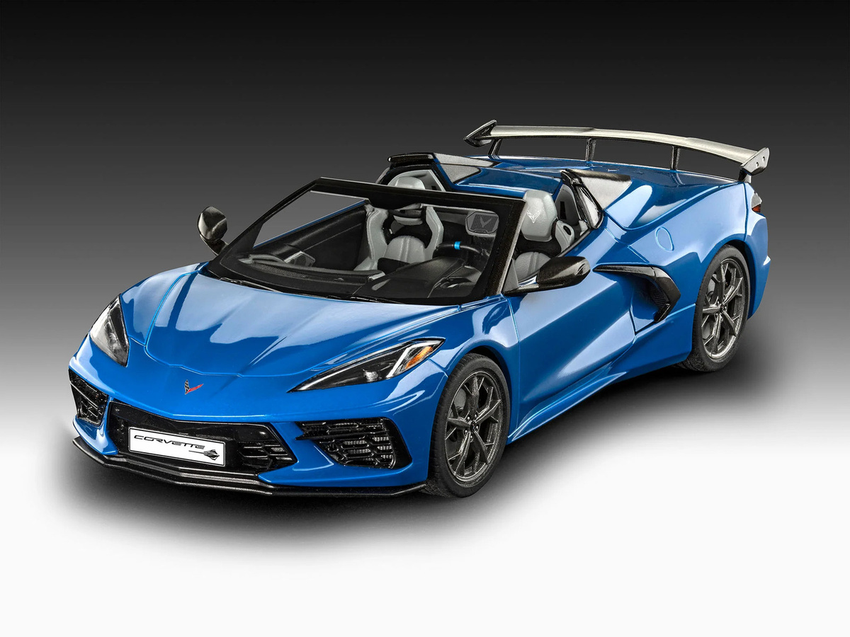 Revell Corvette C8 Cabriolet, Modellauto, 1:25 - Bild 2