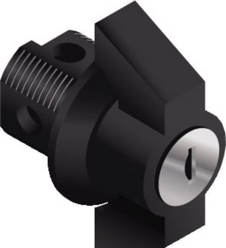 Schneider Electric NSYAEDLEDF14S3D Griff Verriegelung aus Aluminium in Schwarz - Bild 1