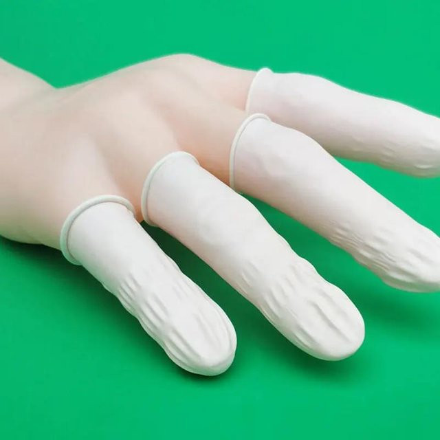 JBAILI Fingerlinge aus Latex, antistatisch, rutschfest - Bild 1