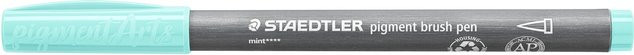 Staedtler Pigment Brush Pen in Mint (Türkis/Grün) - Bild 1
