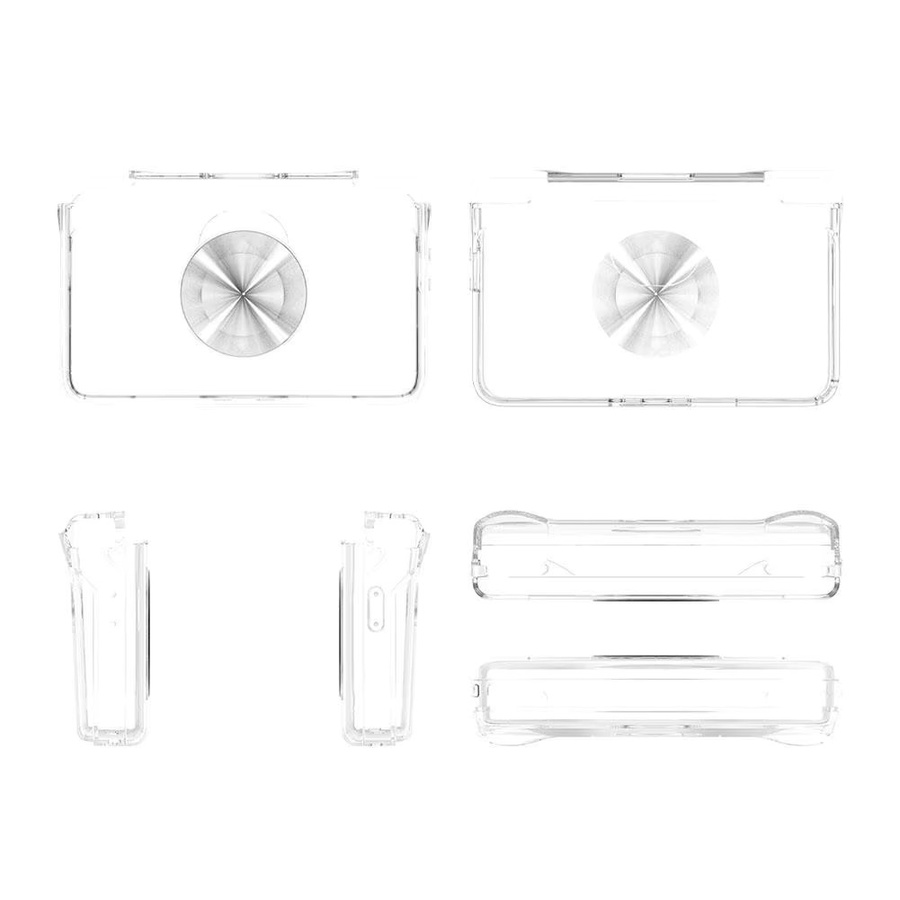 Retroid Schutzhülle für Retroid Pocket Flip 2 aus TPU in Transparent und Grau mit Anti-Drop-Kühlung und verschleißfestem Schutz - Bild 6